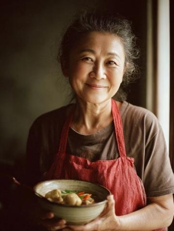 59岁外婆回国后爱上日本水煮菜,健康体重双丰收