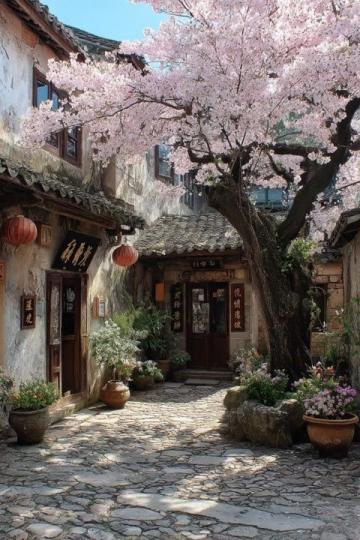 大理旅游攻略|数不尽的樱花拍摄机位与美食