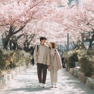 秦孟禄夫妇回高密赏梨花,共游春日美景故乡情深