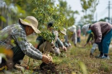 2019年南宁全城的扁桃欠收,于是整座城市缺少了一年一度的雨果节