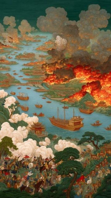 公元1593年菲律宾红薯高产,陈正龙冒险运回福建度难时刻