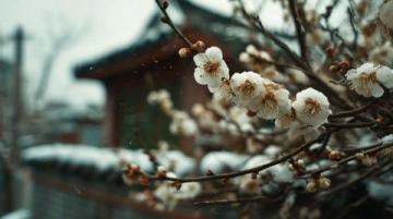 梅花从餐桌到文化的美丽蜕变