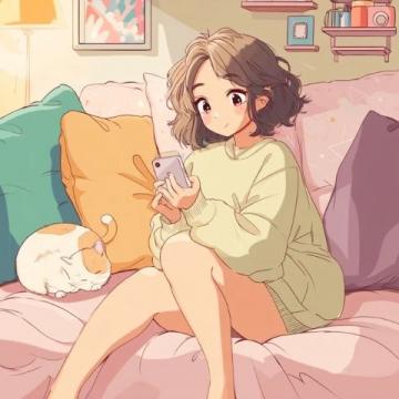 回家后的放松时光