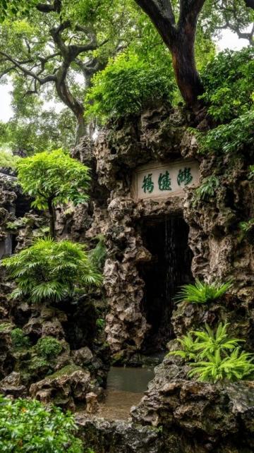 清朝名诗过窑头石刻三十三村冠寻源望古榕土风多酒肆民业半茶农…康熙岁贡