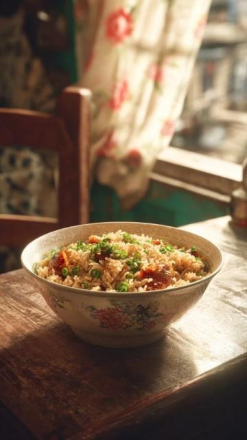 阿姨一碗剩饭变美食之旅