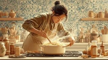 在家自制美味佳肴：乐趣无限的厨房探险
