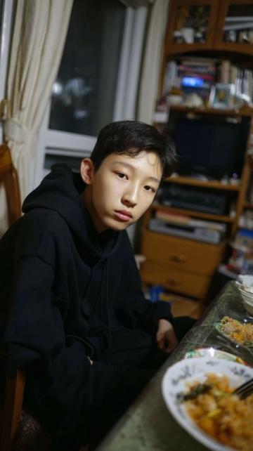 郝劭文妻子二胎生子,晒儿子吃鸡腿照笑翻网友