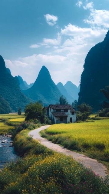 夕阳下的匆匆一瞥:广西靖西鹅泉景区之旅