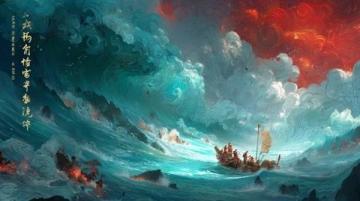 月圆之夜与蜃龙之谜:少年阿淼的奇幻深海之旅