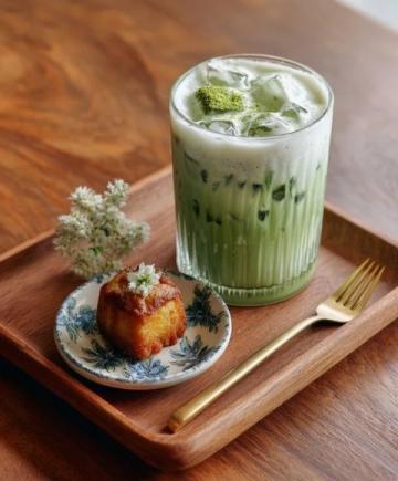 春日里的抹茶杯子蛋糕甜蜜体验