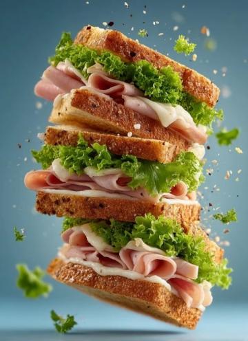 如何自制名侦探柯南经典三明治食谱