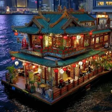 厦门探店|江畔餐厅,鼓浪屿尽收眼底