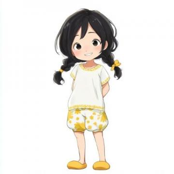 2025夏日新款女童时尚套装:6-12岁纯真甜美潮流搭配