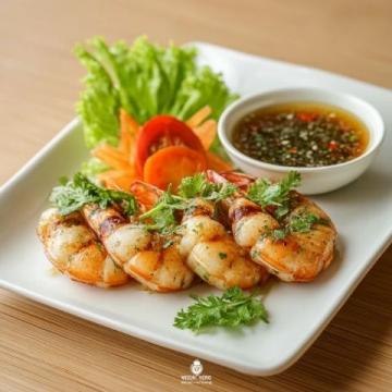香辣芋头蒸虾美味佳肴的做法与步骤