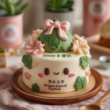 玫瑰香气点缀的软糯松糕与香浓肉松