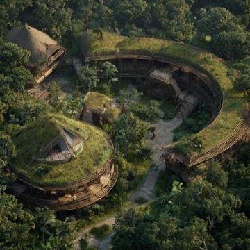 湘西吉首海螺朝天生态园:休闲旅游新地标,绿意盎然山水画卷