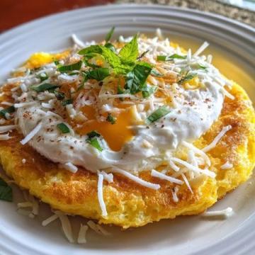 不用揉面早餐新吃法：快速发酵鸡蛋饼制作教程