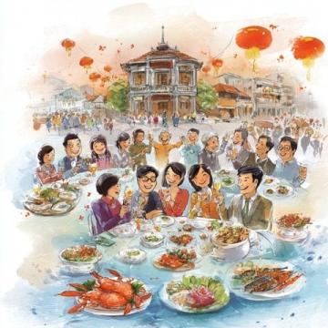 4月20日青岛埠西市场鲅鱼热销市民周末齐聚品尝亲情滋味
