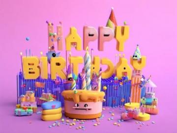 樊振东生日快乐！来看他的生日应援大屏吧！