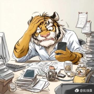 清朝姚墅乡民在山上突遇老虎,虎一个剑步扑倒了他,利爪抓伤脸颊血流不止