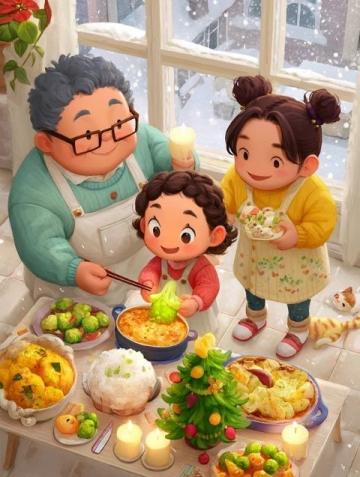 林丢丢吃饭记(丢丢的美食)