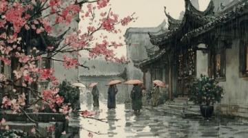 时雨纷纷,清明时节雨纷纷