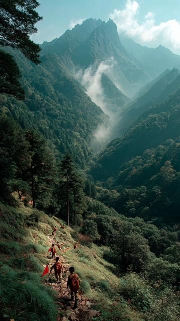 徒步五脑仙山