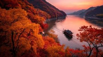 游记|秋意浓，本溪龙道沟的枫叶正当红！