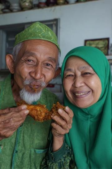收到点评 Dad 的惊喜,带外婆享用美味午餐