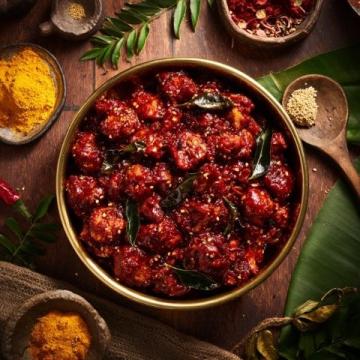 咖喱翅根的做法:香浓美食一锅端