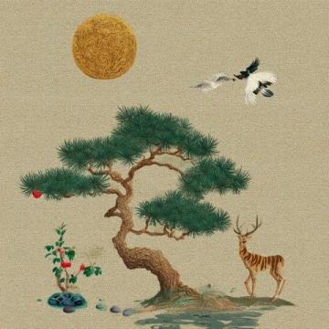 清朝姚墅乡民在山上突遇老虎,虎一个剑步扑倒了他,利爪抓伤脸颊血流不止