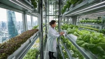 澳洲日志:水培九层塔绽放花朵の生命之美