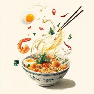 生命不长,煮面也是艺术