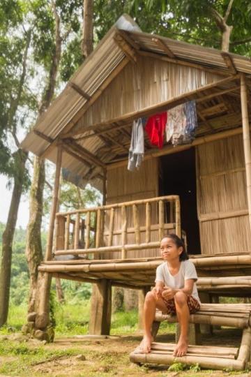 第一次去禾木村要住小木屋,晴天体验更佳