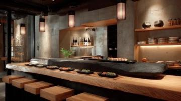禹州温德姆酒店内的日本餐厅