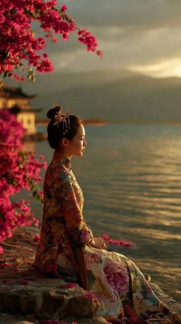 云端之蓝：泸沽湖畔的旅行回忆