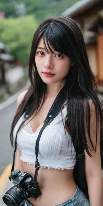 近期频繁看到假冒的扁担妹妹,本地人我也未曾见过真人
