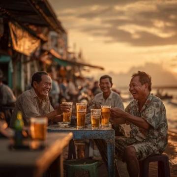 青岛美食成韩游新宠:原浆啤酒糖葫芦狂热席卷韩国游客