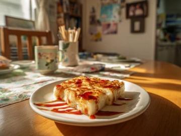 豆腐新吃法：打入2个鸡蛋，鲜香滑嫩，营养又饱腹，大人小孩都爱吃