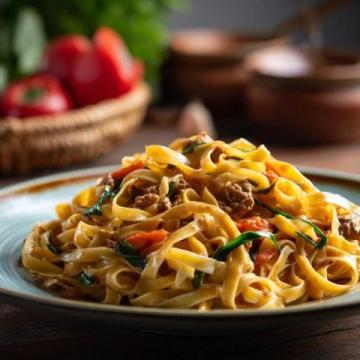 家常美食牛肉炒米粉，简单几步，香辣可口，上桌就被抢光光！
