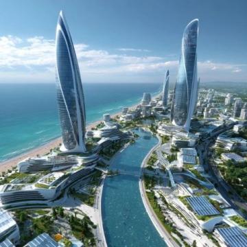 厦门世茂双子塔：300米地标风帆设计，商务文旅综合体全景解析