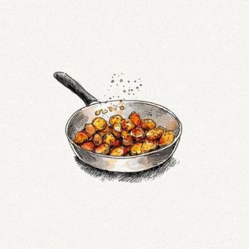 土豆的三种做法:香脆、奶白、咸味