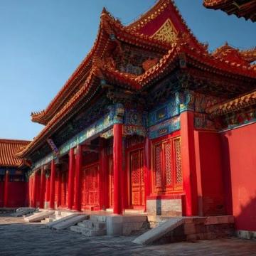 北京北海公园东门:绝美风光共享