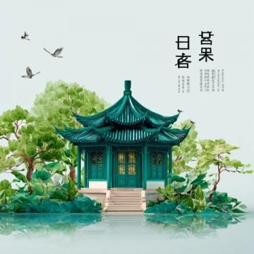 西溪湿地的只此青绿,烟雨江南也很美,隐藏在西溪湿地宝藏度假村落。