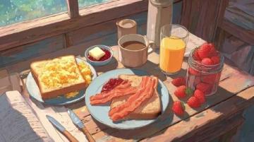 日常小确幸：早起美食分享，日复一日的温暖早餐