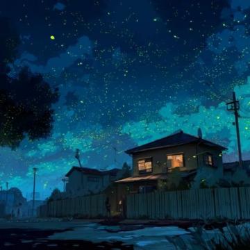 深夜三点半，月色温柔伴虫鸣