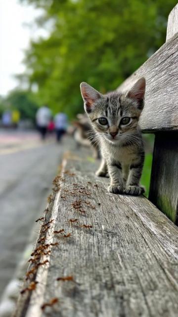 如今街头巷尾处处可见流浪猫的身影