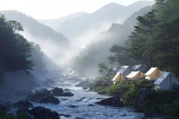 龙岩森林水乡鸟巢营地：特色住宿与户外探险的理想之地